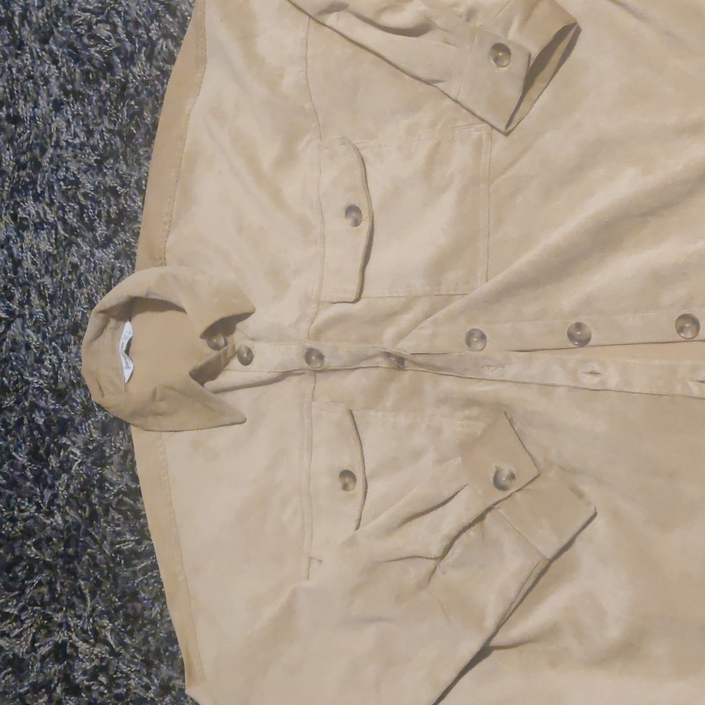 Tan shacket
